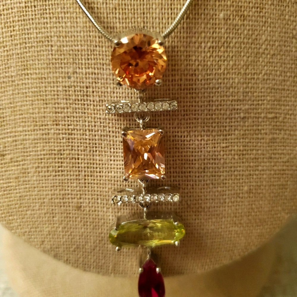 Multi colored party jewels